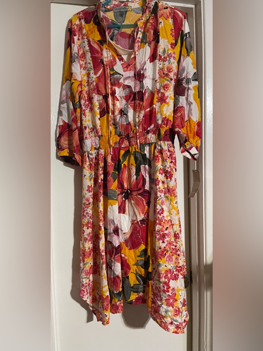 Figueroa & Flower Women's Floral Maxi Dress Size XL